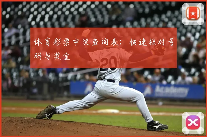 体育彩票中奖查询表:快速核对号码与奖金